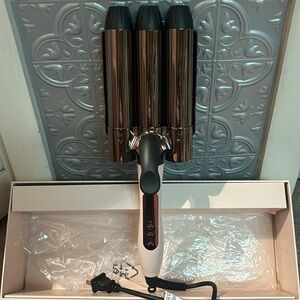 L’Ange le trident triple barrel waving iron